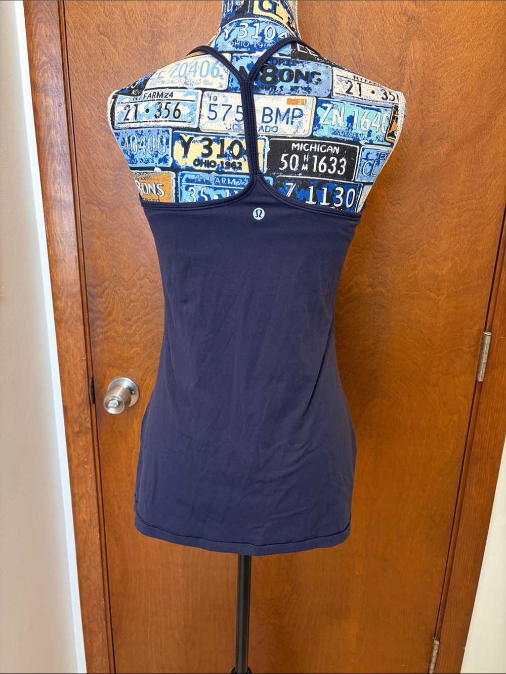 lululemon athletica Navy Racerback Performance Tank size 10